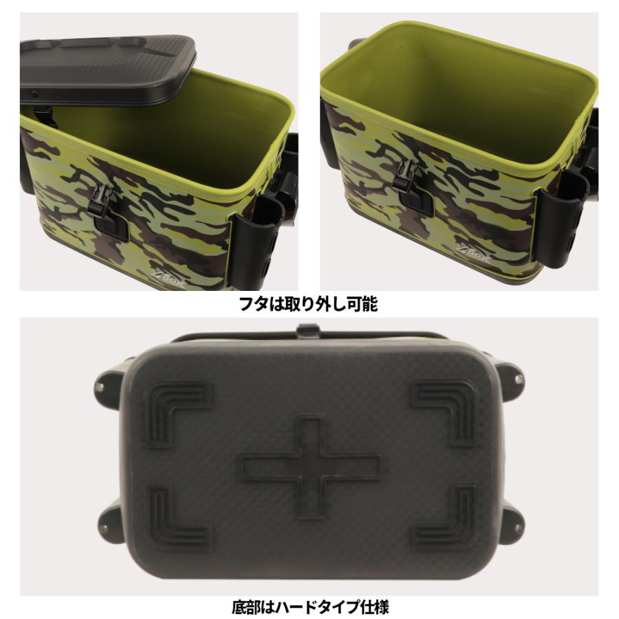 現品限り】 XOOX EVAランガンタックルバッグ トレイ付 40cm グリーン