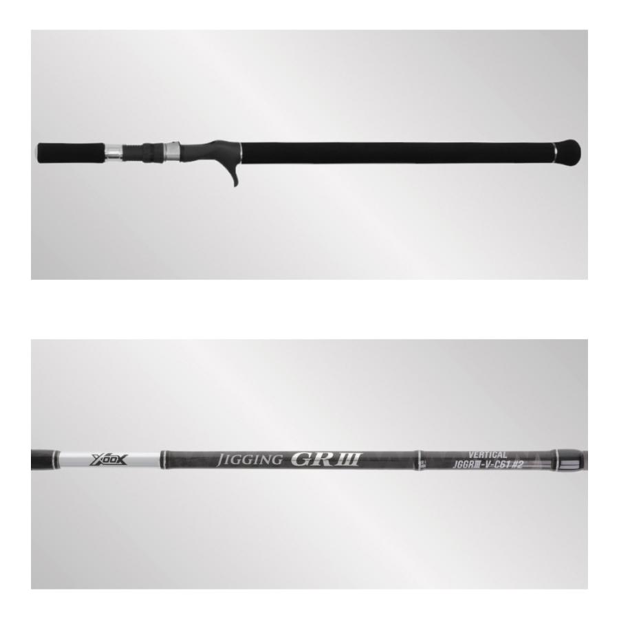 現品限り】 ジギングロッド XOOX JIGGING GR III VERTICAL C61#2