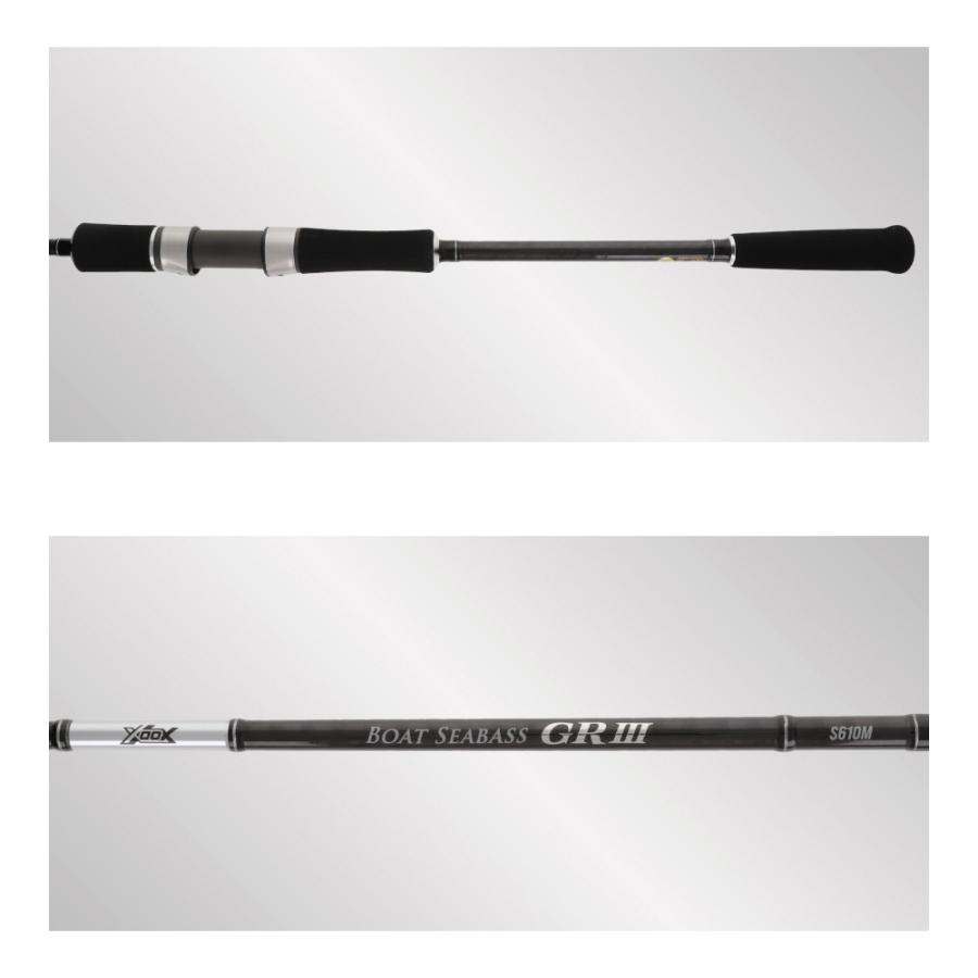 現品限り】 ボートシーバスロッド XOOX BOAT SEABASS GR III S610M