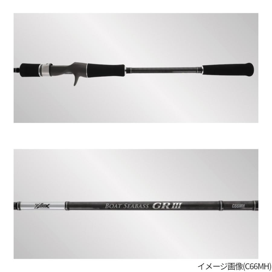 現品限り】 ボートシーバスロッド XOOX BOAT SEABASS GR III C63ML