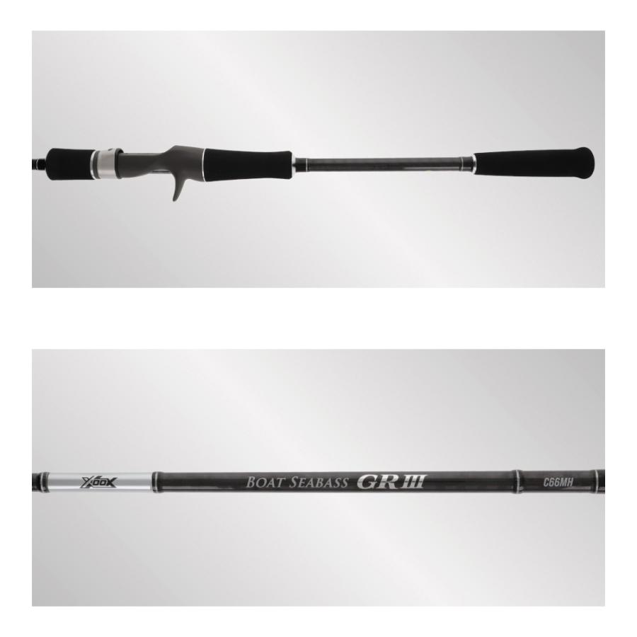 ボートシーバスロッド XOOX BOAT SEABASS GR III C66MH : 釣具の