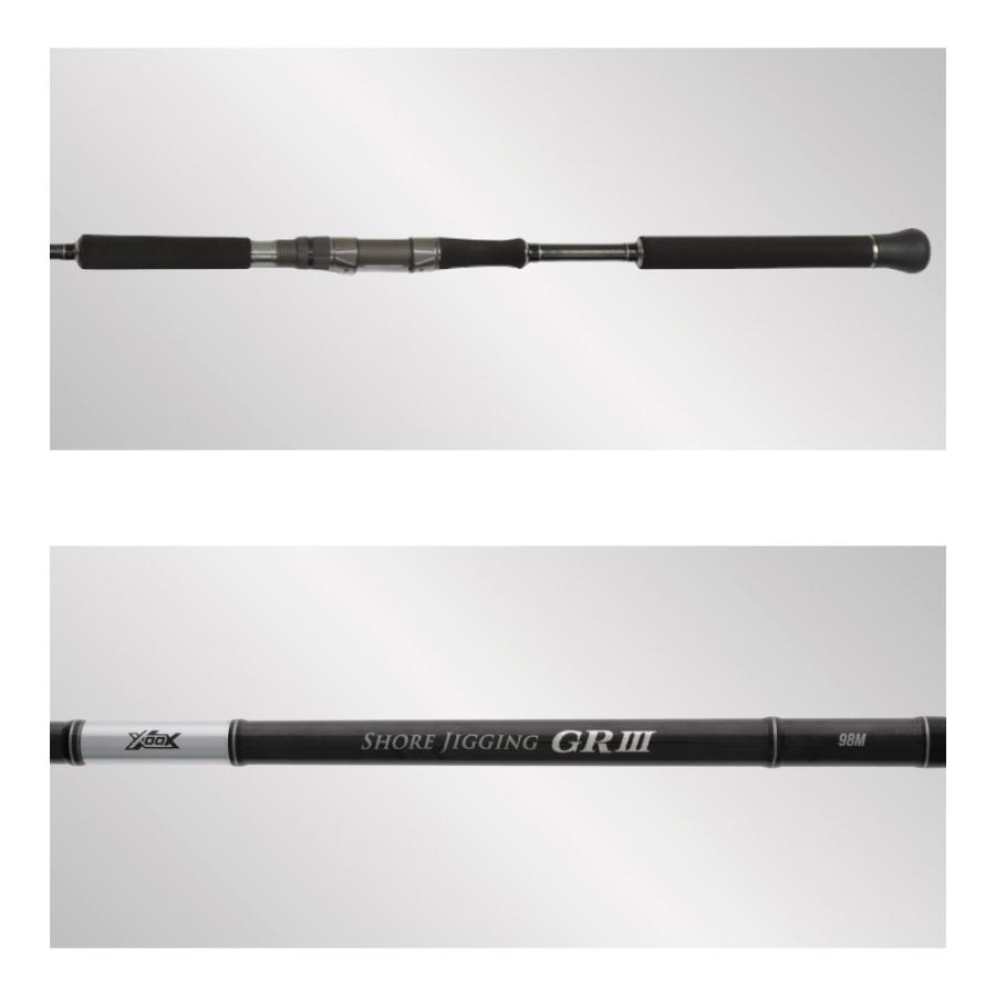 現品限り】 ショアジギングロッド XOOX SHORE JIGGING GR III 98M