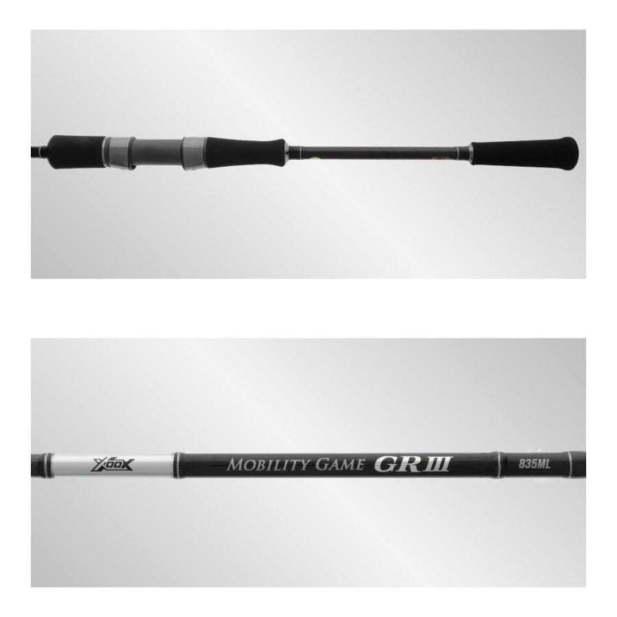 ロッド EAGLE ENERGY XOOX MOBILITY GAME GR III 835ML モバイルロッド エギングロッド