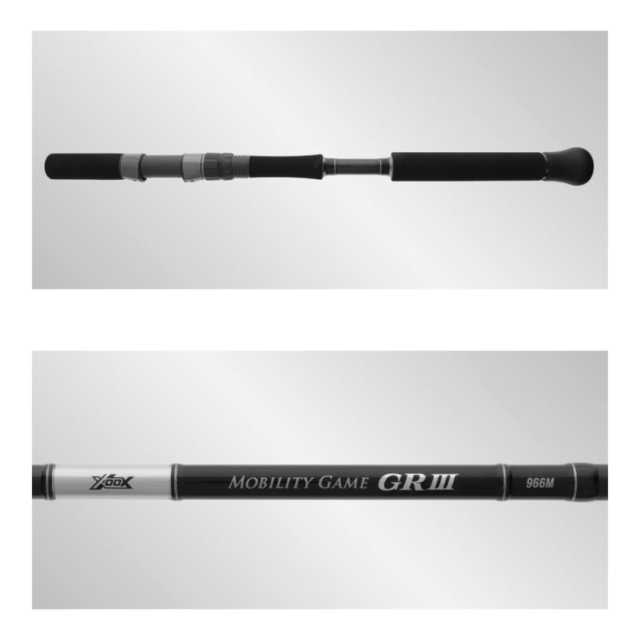 モビリティーゲーム gr3 966M XOOX MOBILITY GAME GR III 966M モバイルロッド : 釣具の
