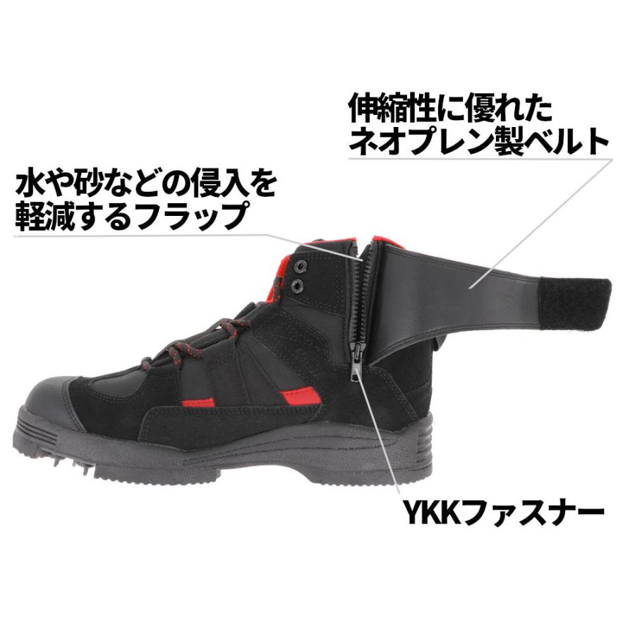 現品限り】 フットウェア XOOX スパイクシューズ 25.0-25.5cm M レッド