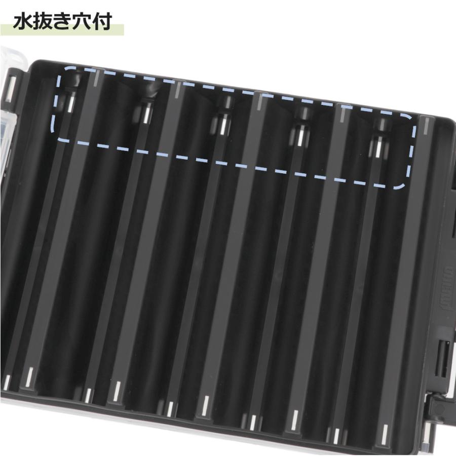 XOOX リバーシブル 140 クリア×ブラック : 釣具のポイント - 通販