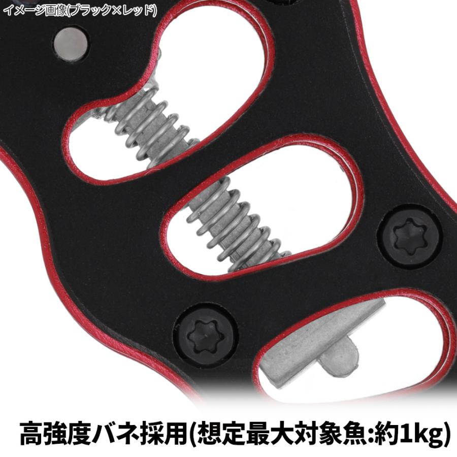 XOOX ライトゲーム フィッシュグリップ ブラック×ゴールド【ゆう