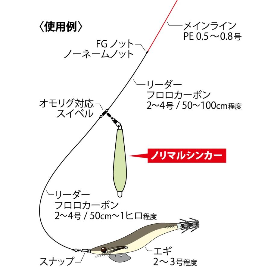 タカミヤ ｒｅａｌ ｍｅｔｈｏｄ ノリマルシンカー 25号 ケイムラ 釣具のポイント 通販 Paypayモール