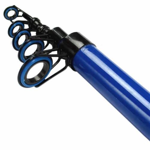 【ロッドマン】鬼リストラップ60cm(青)＋99cm(青)セットIPF公認 投竿 スマイルシップ ボンキャスター 270 ブルー KP−2006