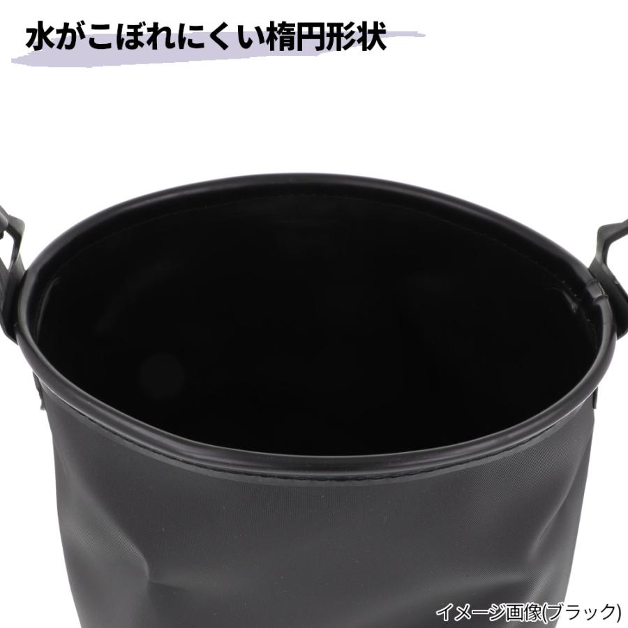 XOOX 楕円型水くみバケツ 6.0L ホワイト : 釣具のポイント - 通販
