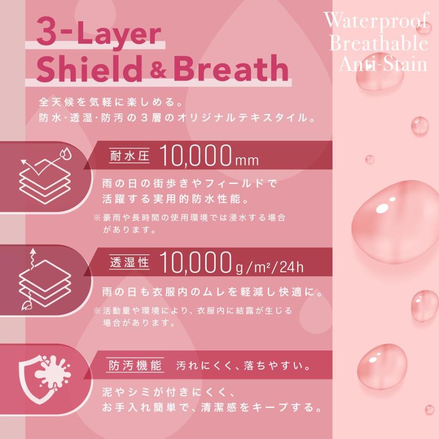 レディースウェア Oraio(オライオ) アーバンシェルパンツ WL ブラック_4