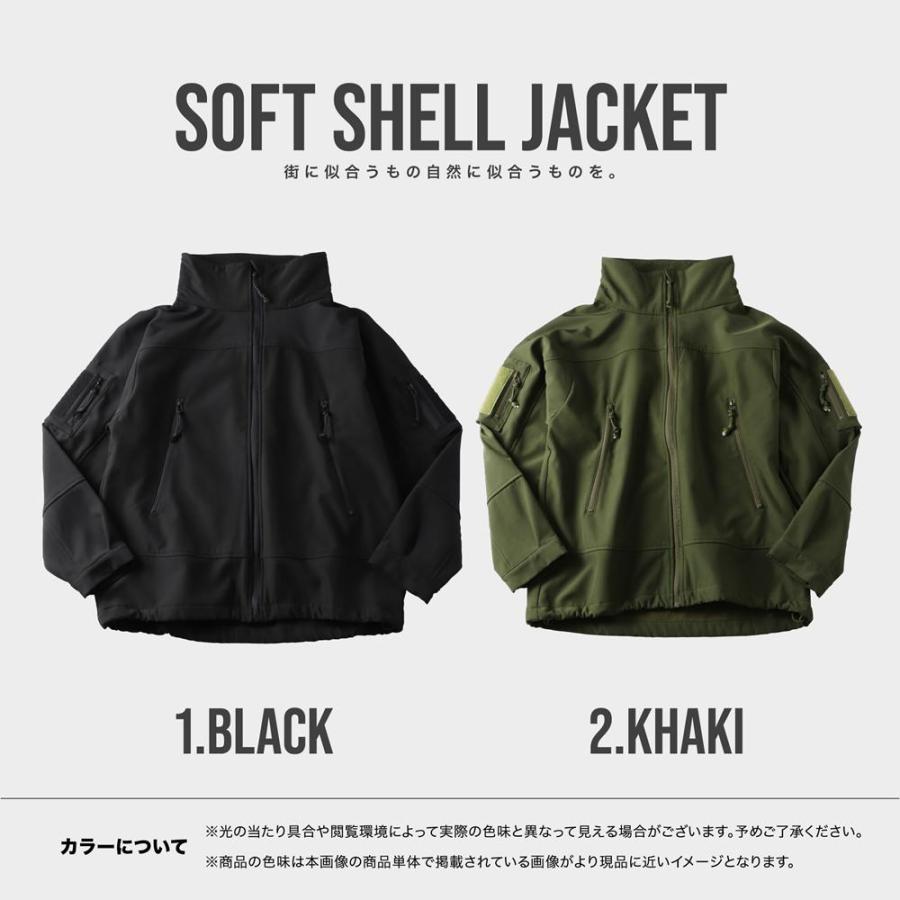 防寒ウェア Oraio(オライオ) ソフトシェルジャケット L ブラック