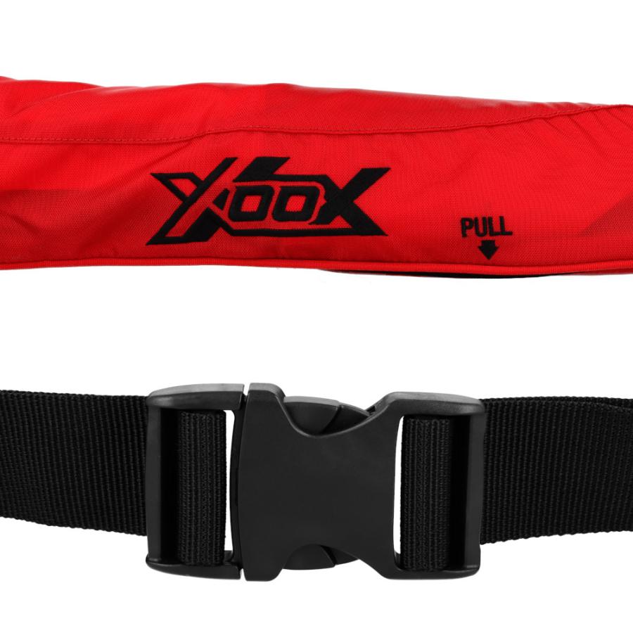 ライフジャケット XOOX 自動膨脹式ライフジャケット ウエストベルト