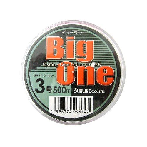 ビッグワン 500m 3号 クリア : 釣具のポイント - 通販 - Yahoo