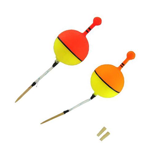 ポリカンウキ 6号 レッド／オレンジ【ゆうパケット】 : 釣具の