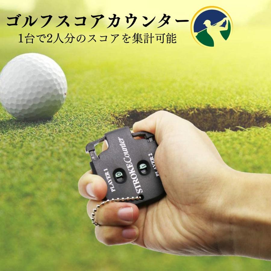 スコアカウンター ゴルフ アクセサリー カウンター 景品 小物 便利 冬