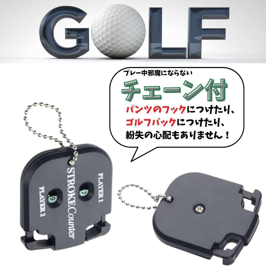 スコアカウンター ゴルフ アクセサリー カウンター 景品 小物 便利 冬