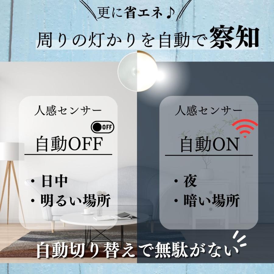 人感センサーライト センサーライト 人感センサー 室内 人感 3個セット led usb充電 薄型 壁 倉庫 駐車場 天井 トイレ用 マグネット 明るい 充電式 | ブランド登録なし | 05