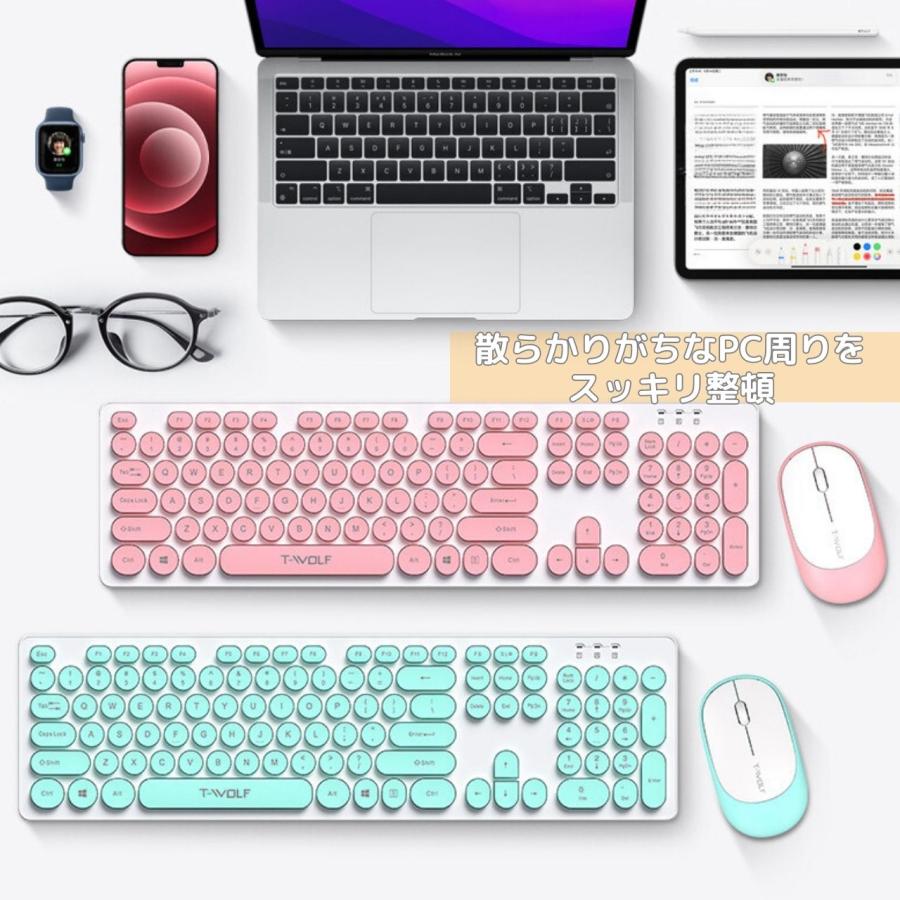ワイヤレスキーボード マウス マウスセット セット ワイヤレス ワイヤレスキーボード マウス マウスセット セット ワイヤレス