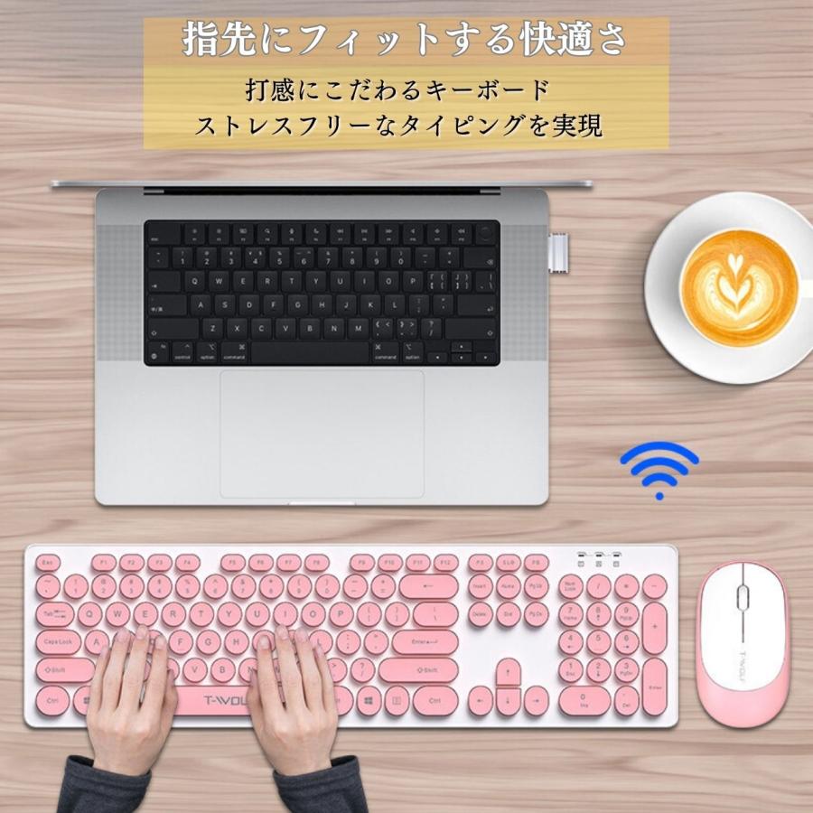 ワイヤレスキーボード マウス マウスセット セット ワイヤレスマウス