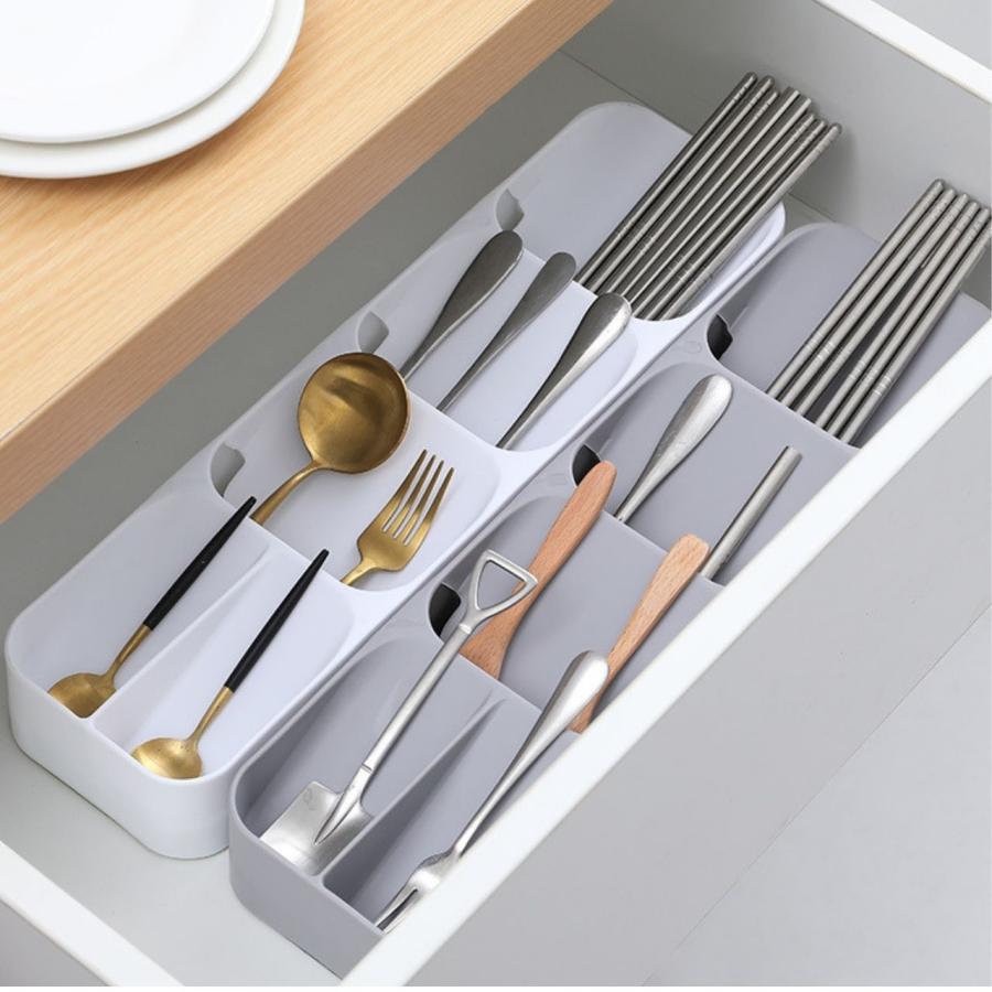 カトラリー収納 カトラリーケース 斜め 卓上 収納 引き出し キャンプ