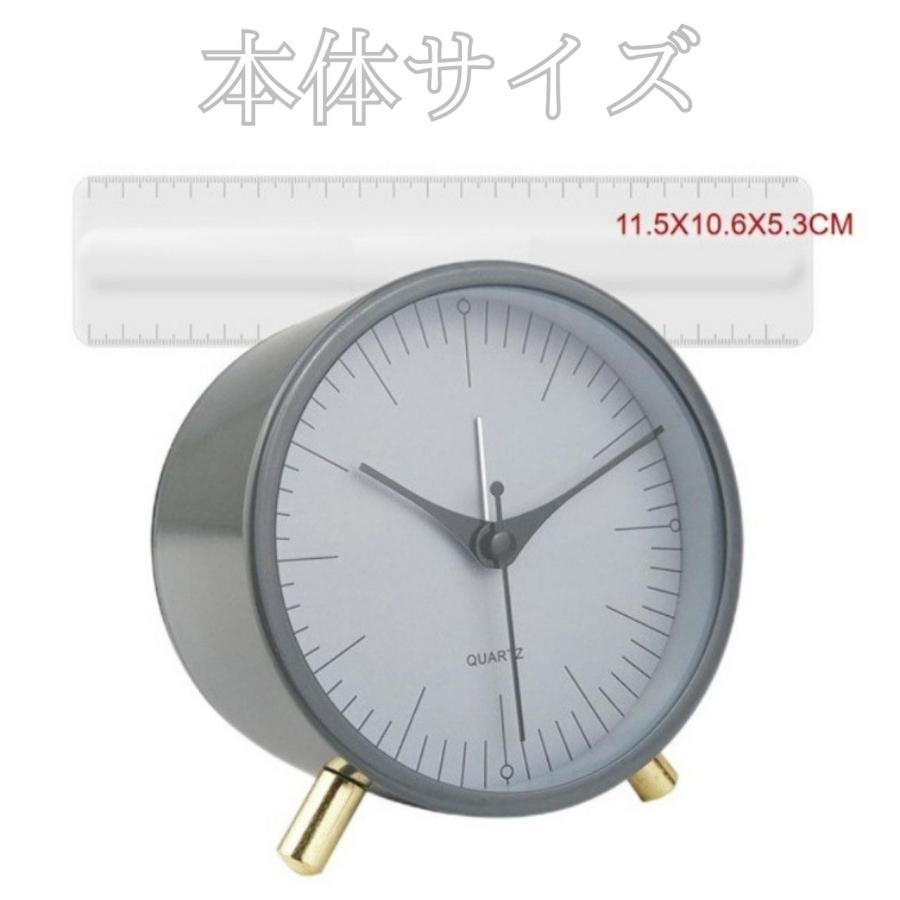 置時計 アナログ おしゃれ 北欧 リビング 小さい レトロ アンティーク