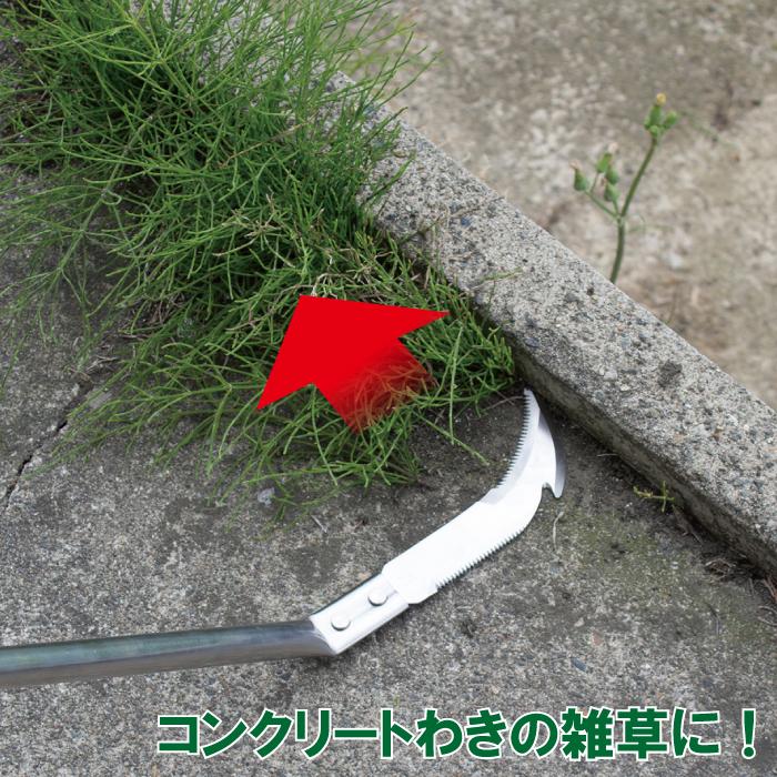 小型❗️便利 ステンレス 草刈り鎌 Ap-03 ※ 左利き使用可能