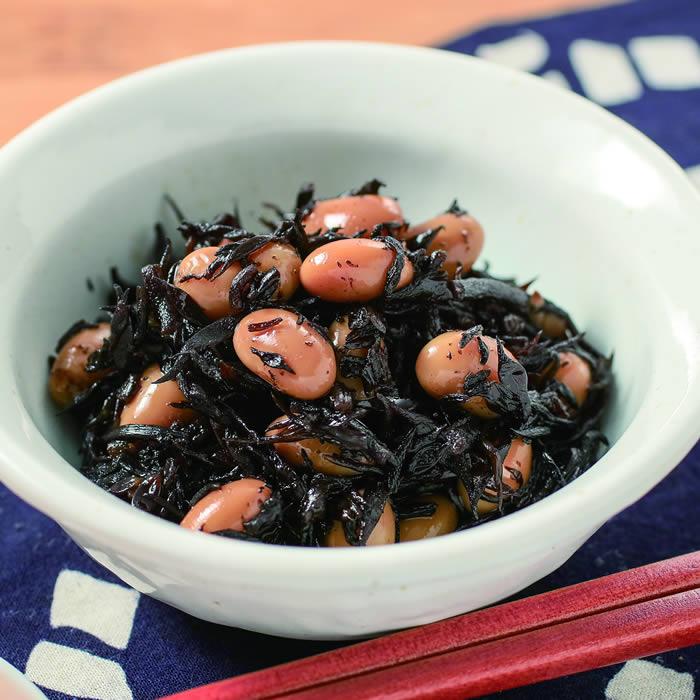 濱金商店 ひじき豆やわらか煮 4袋組 ひじき 大豆 煮物 和食 送料無料