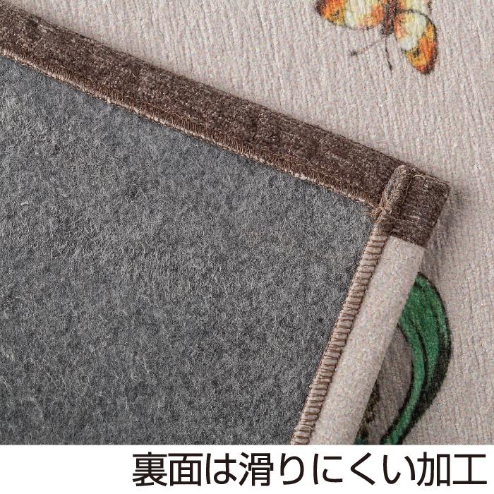 ピーターラビット シェニール 玄関マット 45×75cm 屋内 PeterRabbit