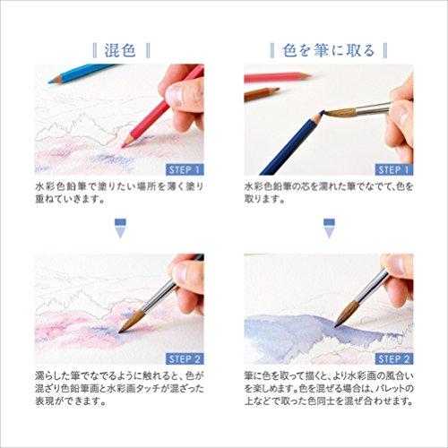 三菱鉛筆 水彩色鉛筆 ユニウォーターカラー 36色 UWC36C｜pointpop｜06