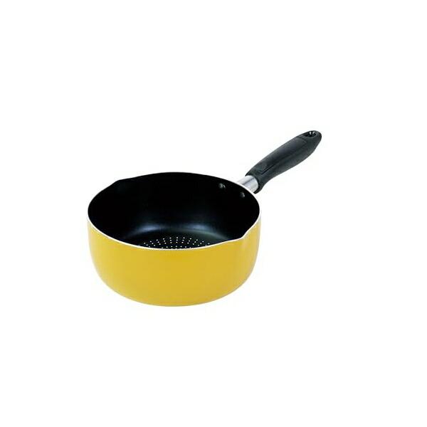 パール金属｜PEARL METAL DELISH KITCHEN 行平鍋 雪平鍋 18cm IH対応 ブルーダイヤモンドコート イエロー HC-756
