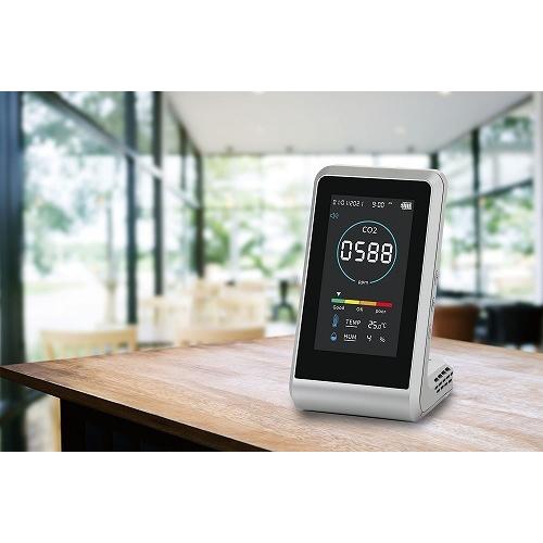 アーテック ArTec CO2モニター3R-COTH01 濃度計 卓上 温度計 室内 二酸化炭素濃度測定器 換気 ウィルス 測定 衛生用品 測定器