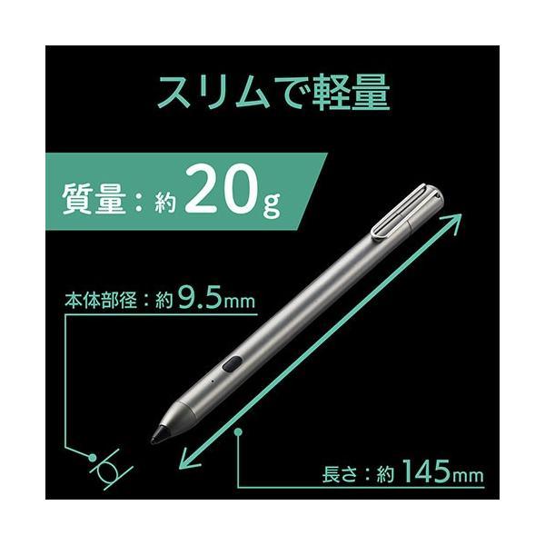 【正規代理店】 エレコム P-TPACST01BK タッチぺン スタイラスペン 極細1.5mmのペン先で繊細な書き込みが可能 iPhone X/XR/XS/｜pointshoukadou｜06