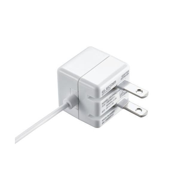 【正規代理店】 エレコム MPA-ACL01WH USB コンセント 充電器 5W Lightningケーブル 1.0m iPhone (iPhone13シ｜pointshoukadou｜04