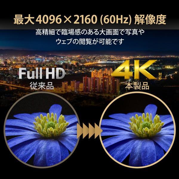 【正規代理店】 エレコム VSP-HDP12BK HDMI分配器 4K 60Hz(18Gbps) 1入力 2出力 HDCP2.2対応｜pointshoukadou｜03