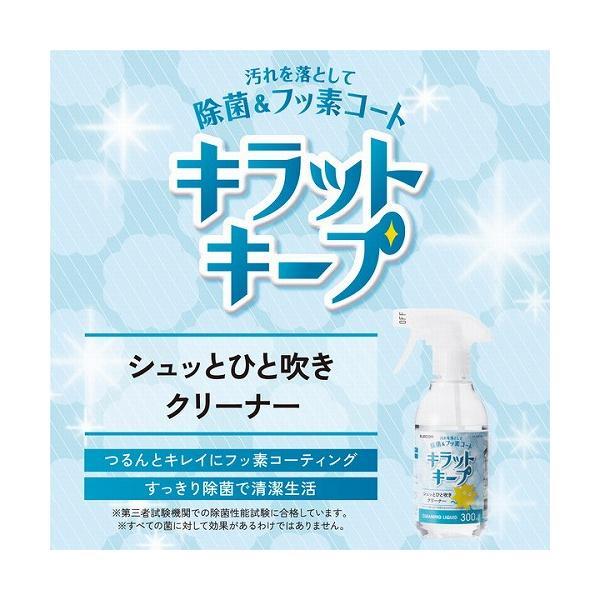 【3個セット】エレコム HA-CKKC300 液体スプレー 詰め替え 300ml フッ素入り 除菌 アルコール 水回り キッチン 洗面台 浴室 テーブル クリーナー｜pointshoukadou｜02