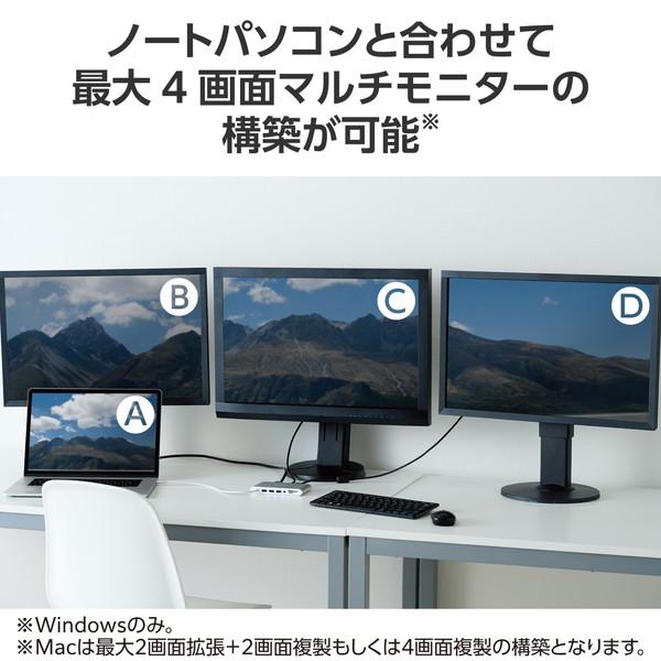 ELECOM（エレコム） DST-C28SV Type C ドッキングステーション 11-in-1