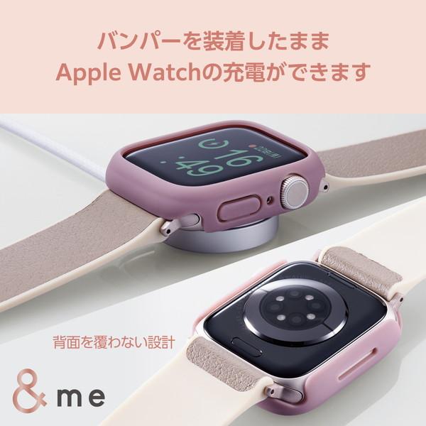 ELECOM 【正規代理店】 エレコム AW-23BBPPRPN Apple Watch Series 9 