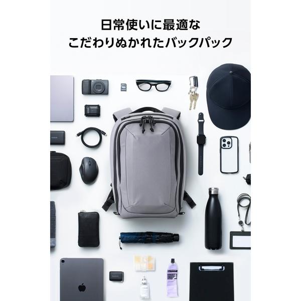 エレコム BM-MNLBP04DGY バックパック MNL CITY PACK Lite CORDURA