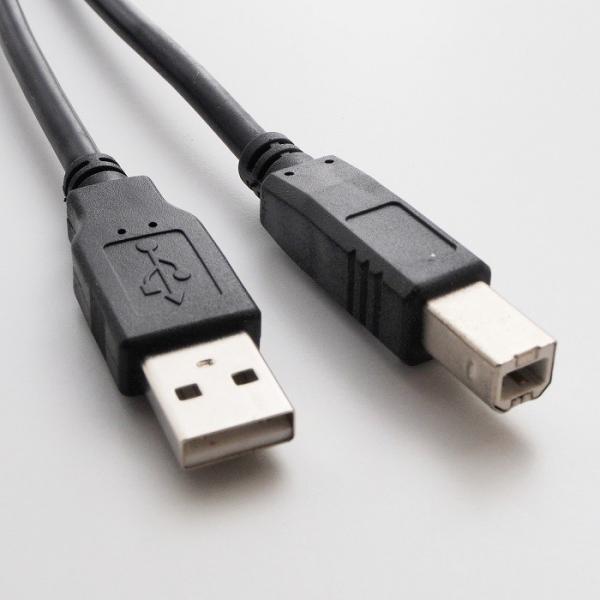 USBケーブル 1.5m USB2.0 ブラック A-Bタイプ タイプA タイプB TypeA TypeB ハイスピード スタンダード USB A-TYPE｜pointshoukadou｜05