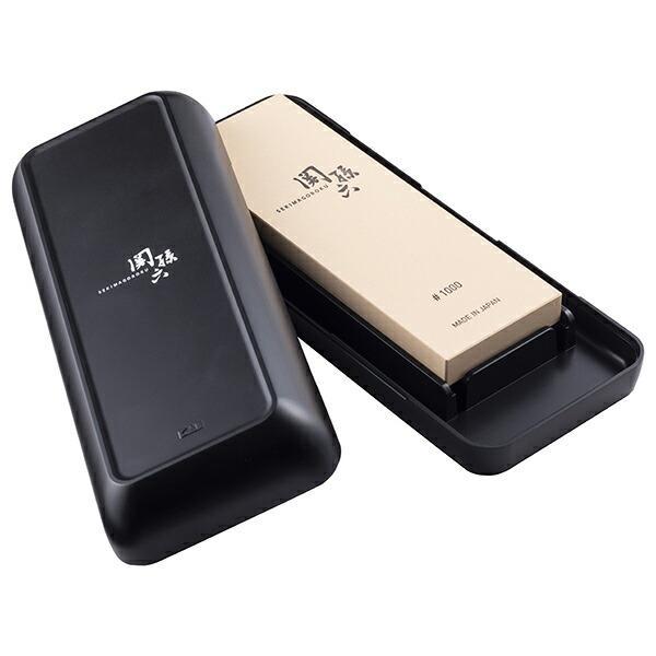 (10個セット) 貝印 KAI AP0330 関孫六 中砥石 #1000 AP-0330 はさみ 研ぎ石 お手入れ 収納 包丁研ぎ プレゼント_2