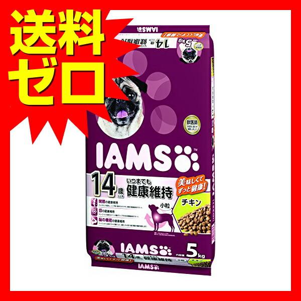 (3個セット) マースジャパンリミテッド アイムス IAMS ドッグフード 14歳以上用 いつまでも健康維持 小粒 チキン シニア犬用 5kg イヌ_1