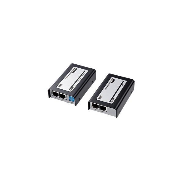 サンワサプライ HDMIエクステンダー VGA-EXHD ディスプレイエクステンダー LAN 送信機・受信機セット 最大60mまで延長