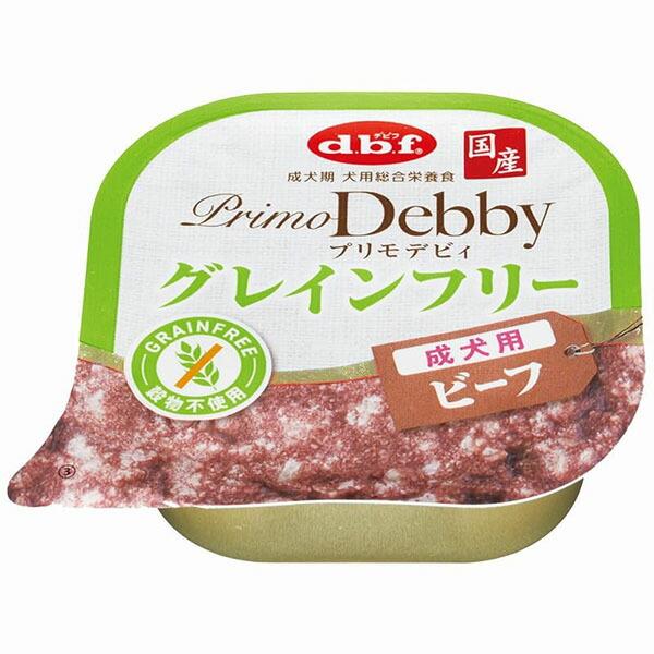 デビフペット デビフ プリモデビィ グレインフリー 成犬用 ビーフ 95g パテ アダルト 穀物不使用 犬用フード ペットフード 価格は1個のお値段です | プリモデビィ