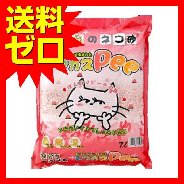 【 送料無料 】 トフカス 猫砂 Pee 7L 猫 ネコ ねこ キャット cat ニャンちゃん ※価格は1個のお値段です｜pointshoukadou｜02