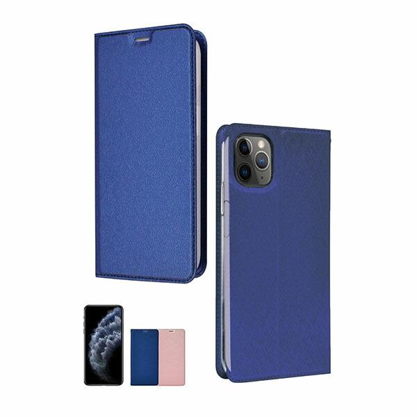 shizukawill iPhone11ProMax 手帳型 スリムケース APIP11PMSLDEBL