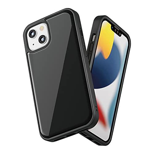 Premium Style iPhone 13用 ハイブリッドタフケース ブラック PG