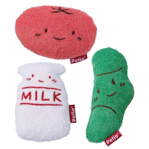 (3個セット) ペティオ 犬用おもちゃ はじめてのおつかい デンタルぬいぐるみ／1ボックス (18点)  ※ボックス販売の商品となります_1