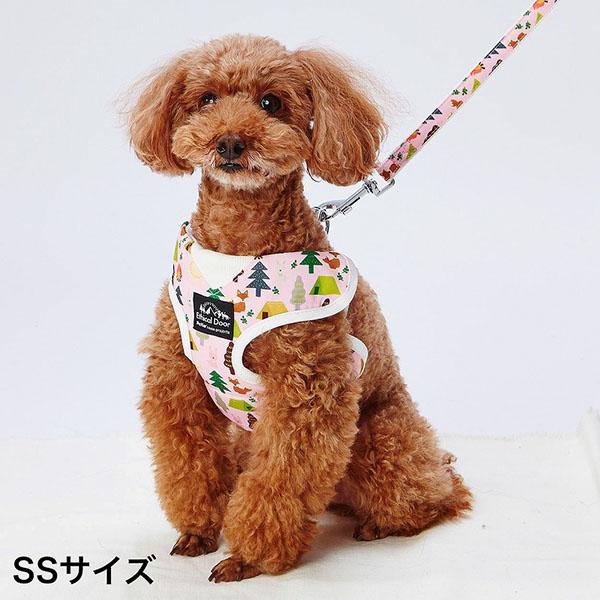 (12個セット) ペティオ EthicalDoor アニマルベストハーネス SS ピンク ベストハーネス エシカルドア ペット用品 お散歩 サイズ_1