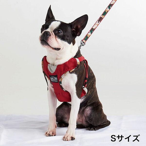 (6個セット) ペティオ EthicalDoor 迷彩ベストハーネス S レッド ベストハーネス エシカルドア ペット用品 小型犬用 サイズ イヌ_1